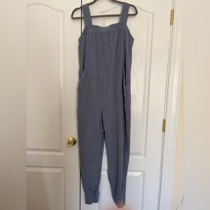 Pact Blue Jumpsuit